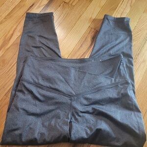 Jenni Intimates Dark Gray Leggings Size L